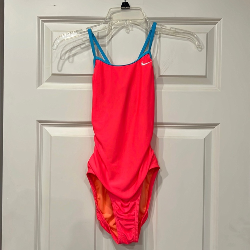 Nike one piece swim suit